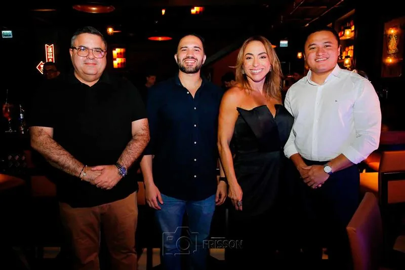 Fábio Timbó, Rodrigo Aderaldo, Mabel Portela e Romário Carneiro