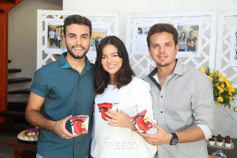 Bruno Calaça, Monike Cunha e Italo Emidio