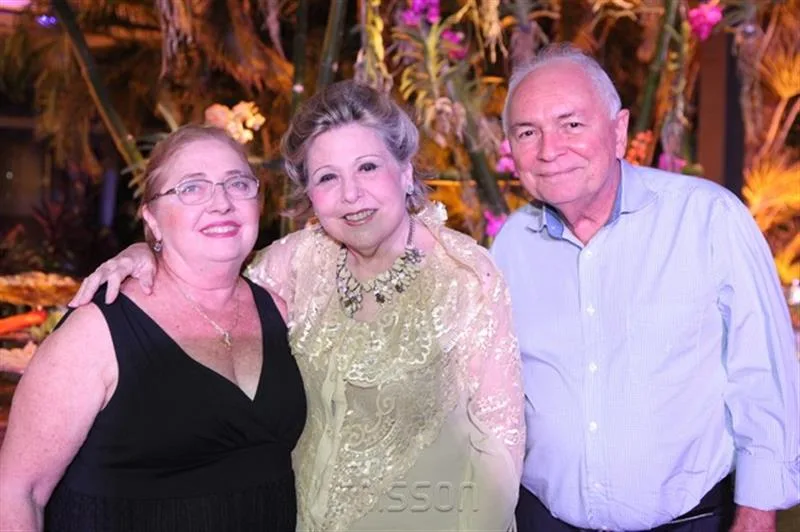 Alice Marinho, Marilza Pessoa e Haroldo Araújo