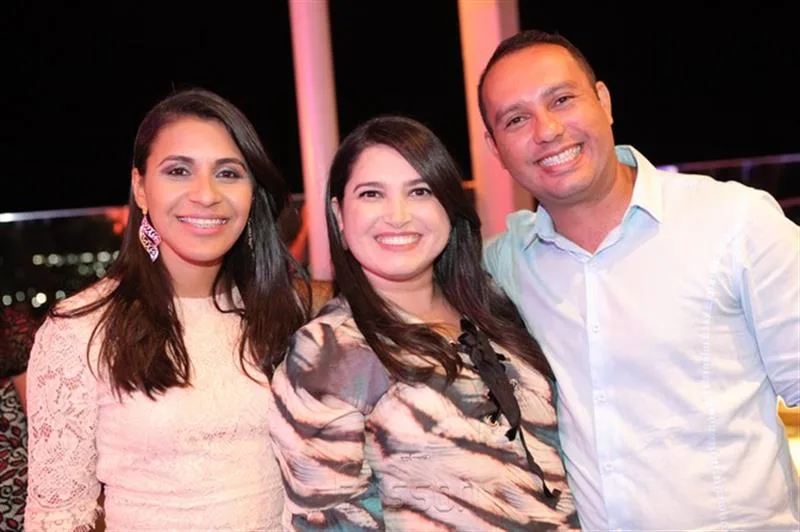 Aline Sousa, Priscila Amorim e Anderson Moreira