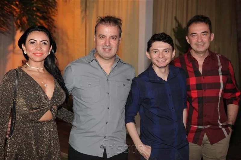 Ana Costa, Ubirajara Bazani, Dj Marciano e Rosalvo Ponte