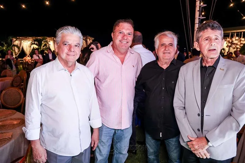 Chico Esteves, Edgar Júnior, Antunes Mota e Agostinho Alcântara