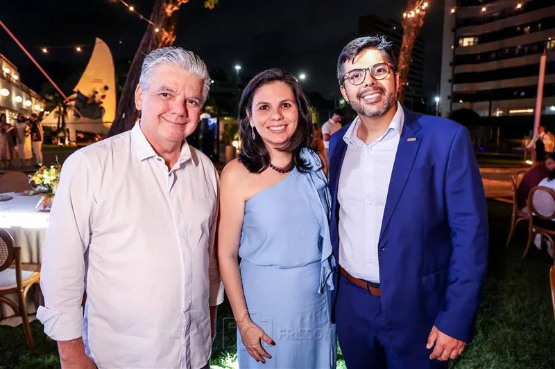 Chico Esteves, Renata Fontenele e Hugo Acácio
