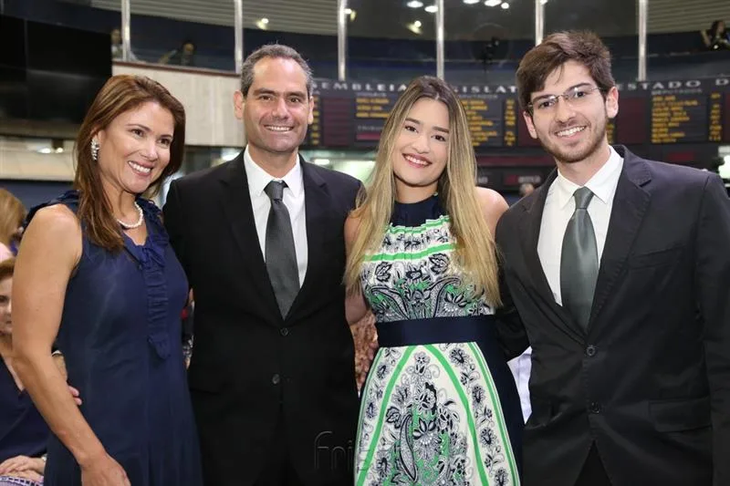 Ana Cristina, Tarso, Amanda Melo e Caio Pompeu