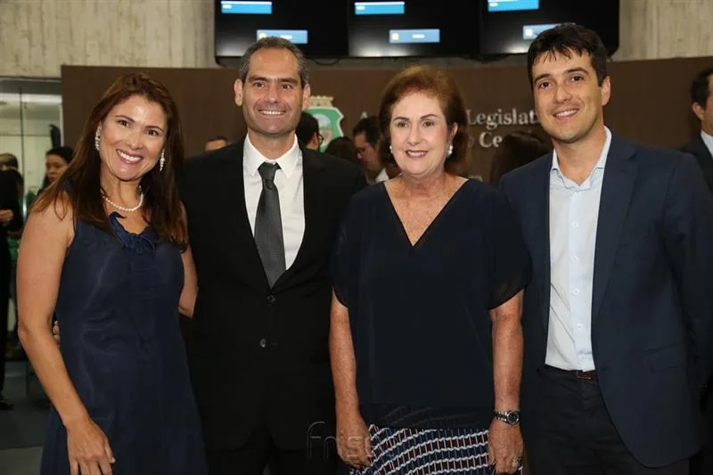 Ana Cristina, Tarso, Magda e Gonzalo Melo