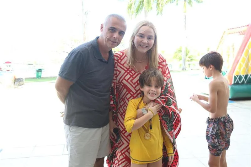 Rogério Torres, Felipe e Sandra Fujita