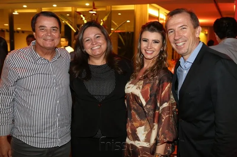Dionisio Barsi, Katharina Martins, Thamara Azevedo e Philippe Godefroit