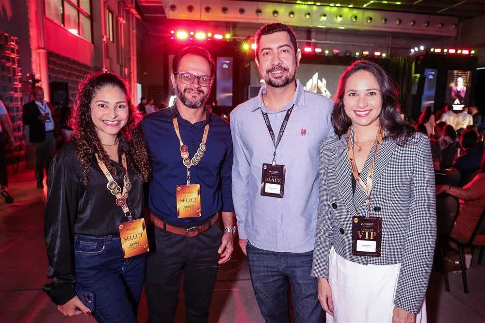 Adria, Saulo Freitas, Leandro Mayron e Juliana Duarte