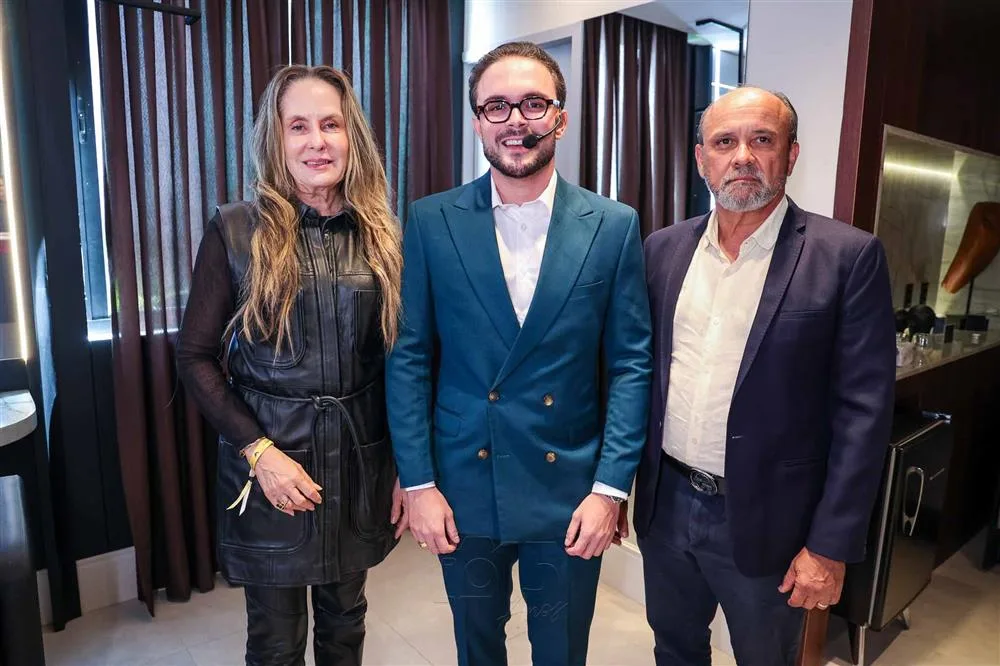 Alessandra Marroco, NEwton Filho e Newton Feitosa