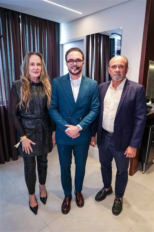 Alessandra Marroco, NEwton Filho e Newton Feitosa