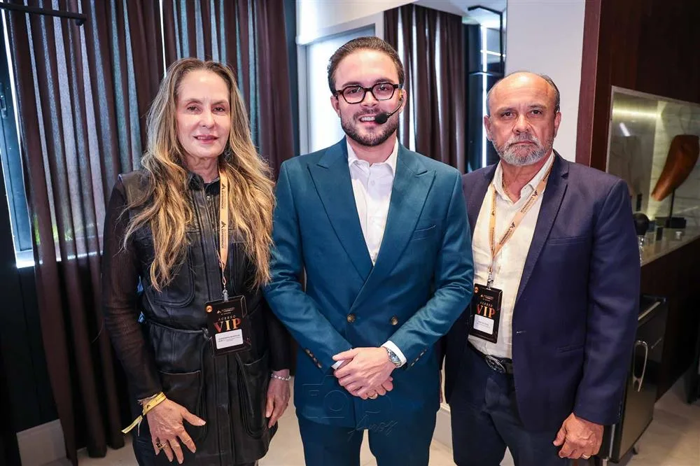 Alessandra Marroco, NEwton Filho e Newton Feitosa