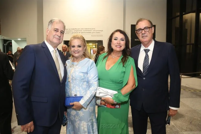 Arthur e Excelsa, Ana Luiza e Urbano Costa Lima