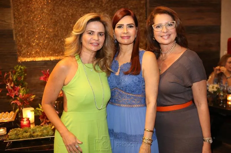 Germana Wanderley, Lorena Pouchain e Márcia Andrea