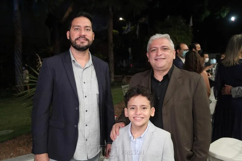 Gladson Freitas, Carlos Nogueira e Luis Gustavo