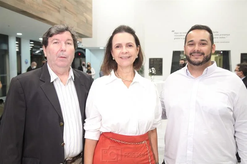 Heitor Studart, Mirian Pereira e Jader Fernandes