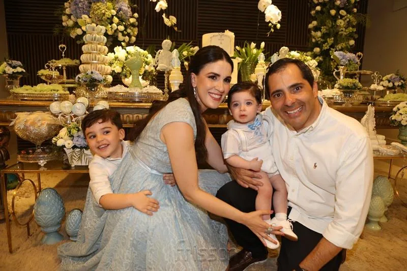 Bernardo, Giuliana Boetelho, Francisco Otavio e Atila Fernandes