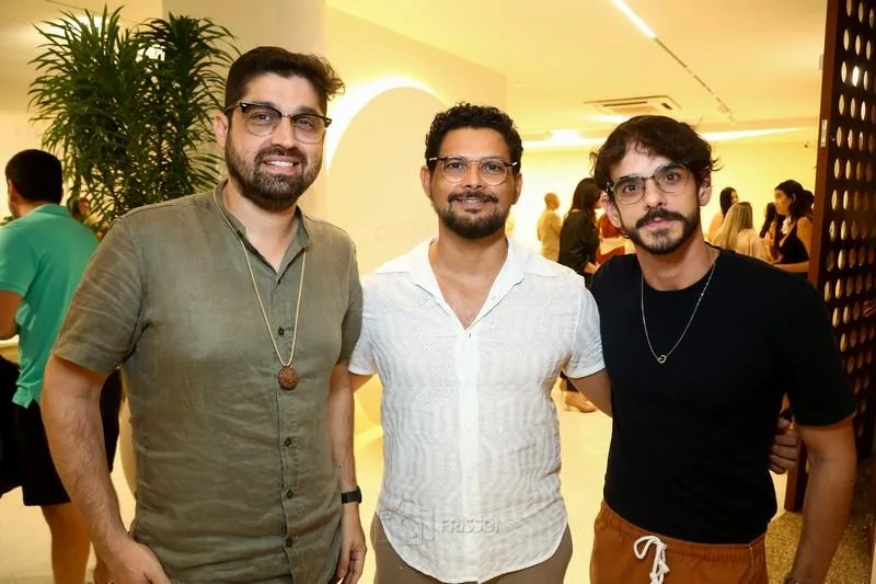 Elias Petrucio, Erico Gondim e Gustavo Augusto