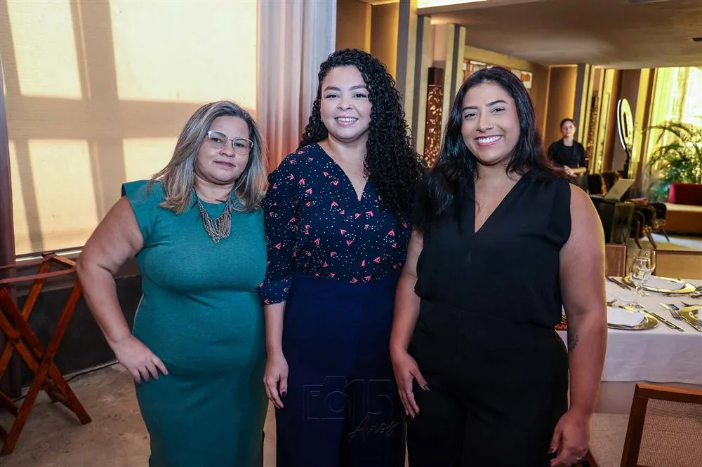 Adelina Sousa, Nielly Mayre e Gerciane Nobre