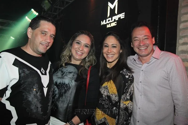 André, Marcella Camuça, Larissa e Pedro Neto Coelho