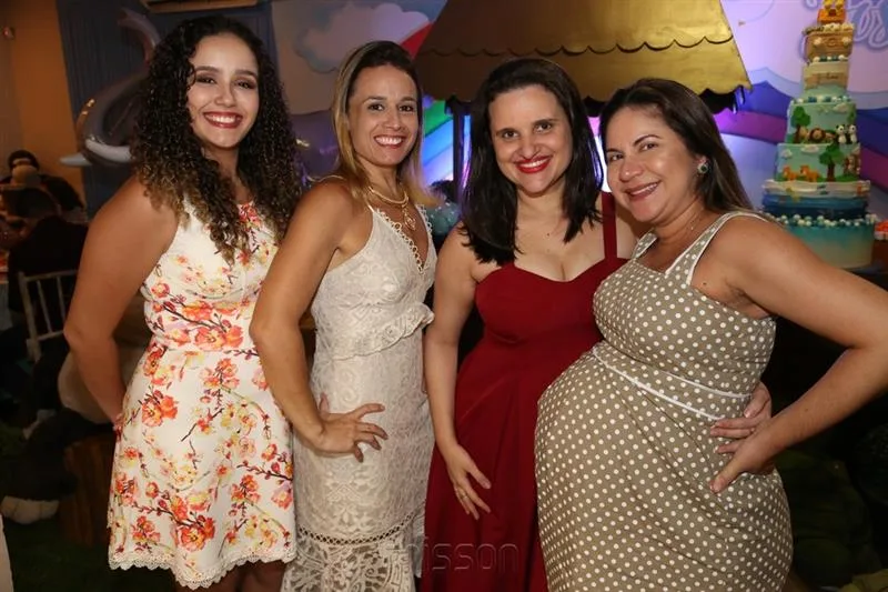 Lara Dieb, Samya Claudia Araújo, Letícia Ribeiro e Valéria Galdino