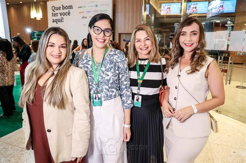 Alana Bastos, Elaine Calixto, Ira Nogueira e Cristiane Albuquerque