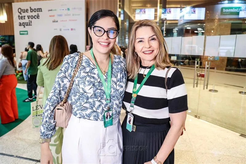 Elaine Calixto e Ira Nogueira