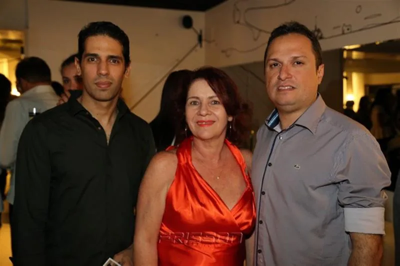 Alan Bizarria, Lilia Quinderé e Júlio Quintela