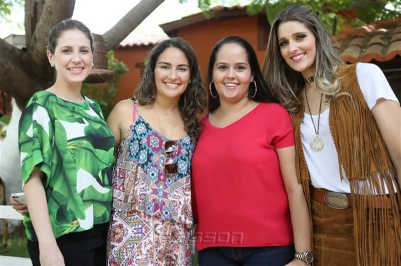 Ana Paula Aragão, Silvia Celina, Carolina Rocha e Rebeca Bastos