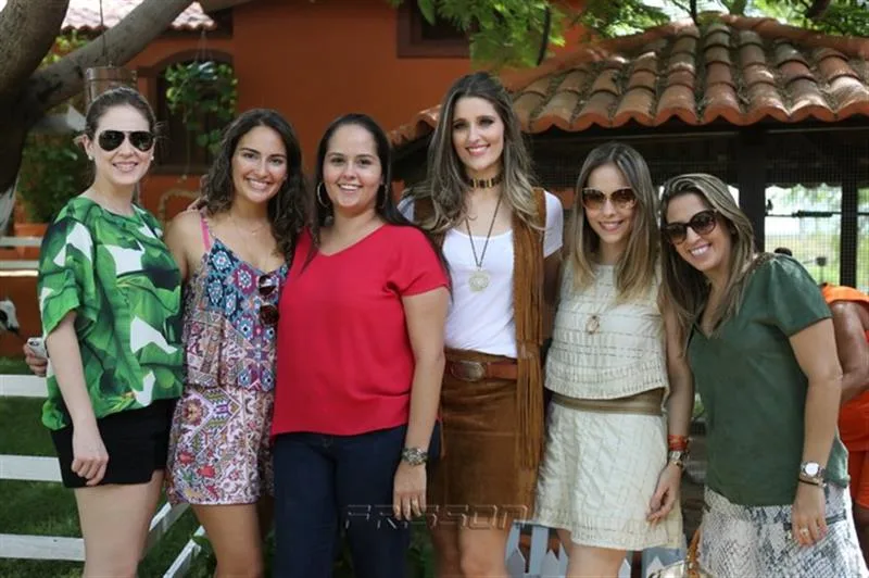 Ana Paula Aragão, Silvia Celina, Carolina Rocha, Rebeca Bastos e Samia Montezuma e Rafaella Ximenes