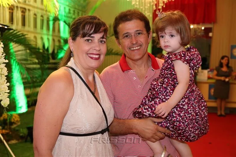 Ângela e Ricardo Teixeira e Gabriela Rodrigues