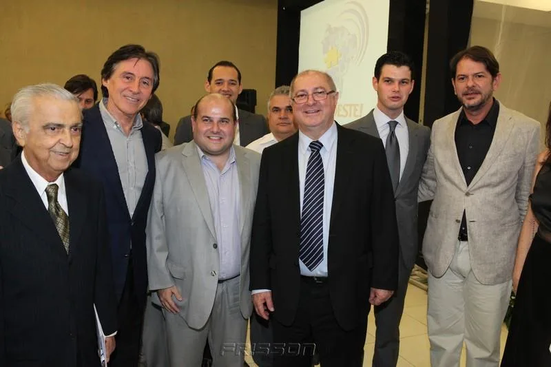 Edilmar Norões, Eunício Oliveira, Roberto Claudio, Paulo Bernardo, Daniel Slavieiro e Cid Ferreira Gomes