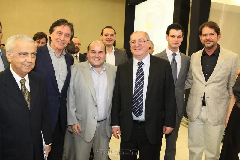Edilmar Norões, Eunício Oliveira, Roberto Claudio, Paulo Bernardo, Daniel Slavieiro e Cid Ferreira Gomes