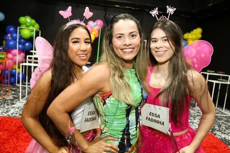 Amanda Moreira, Márcia Aguiar e Andréa Mota