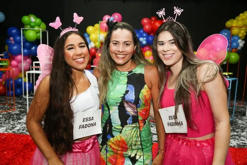 Amanda Moreira, Márcia Aguiar e Andréa Mota
