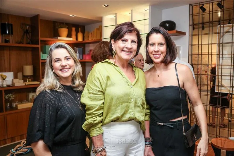 Aline Campos, Jaqueline Távora e Glaucia Zupano
