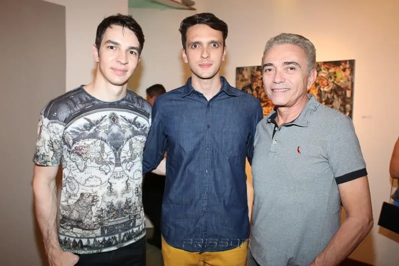 André, Ben Pedrosa e Marcos Monteiro