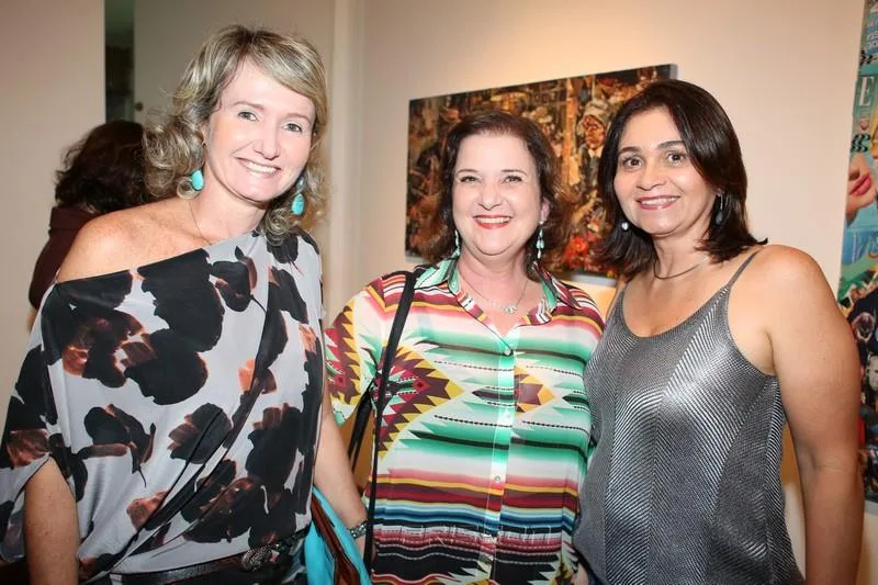 Andréa Melo, Maria Teresa e Márcia Ximenes