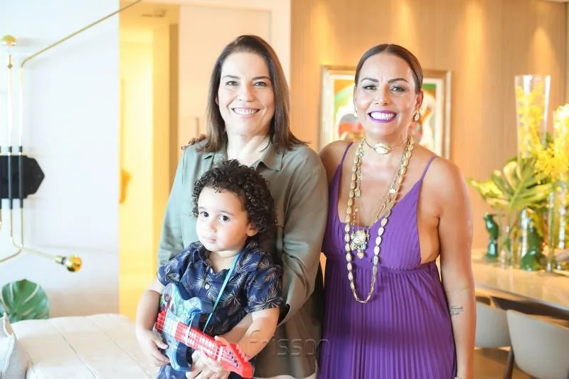 Bento, Denise Bezerra e Gil Santos