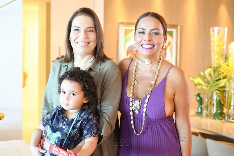 Bento, Denise Bezerra e Gil Santos