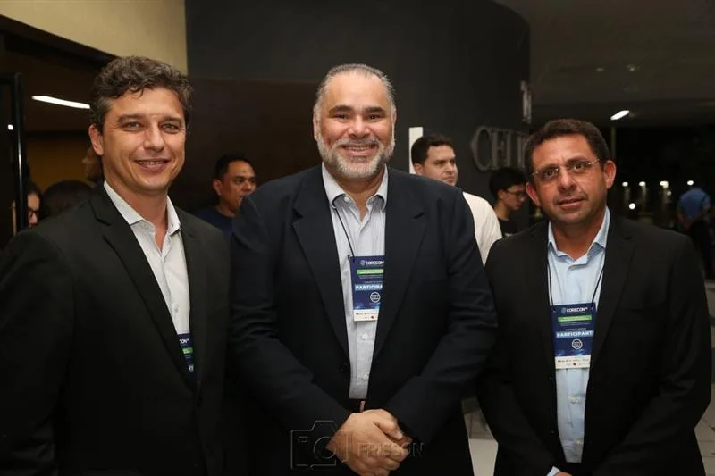 André Siqueira, Edson Ferreira e Mardem Vasconcelos
