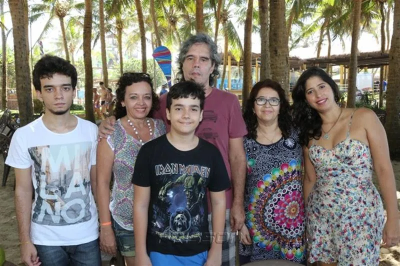 Gabriel Fernandes, Silma Vidal, Gustavo Fernandes, Luis Antônio, Meurilene Freitas e Tahynara Santos