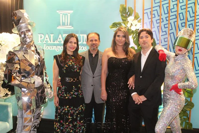Eveline, Clailson Ribeiro, Luciana Monteiro e Beto Bastos
