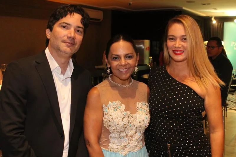 Beto Bastos, Imaculada Gordiano e Karla Lourenço