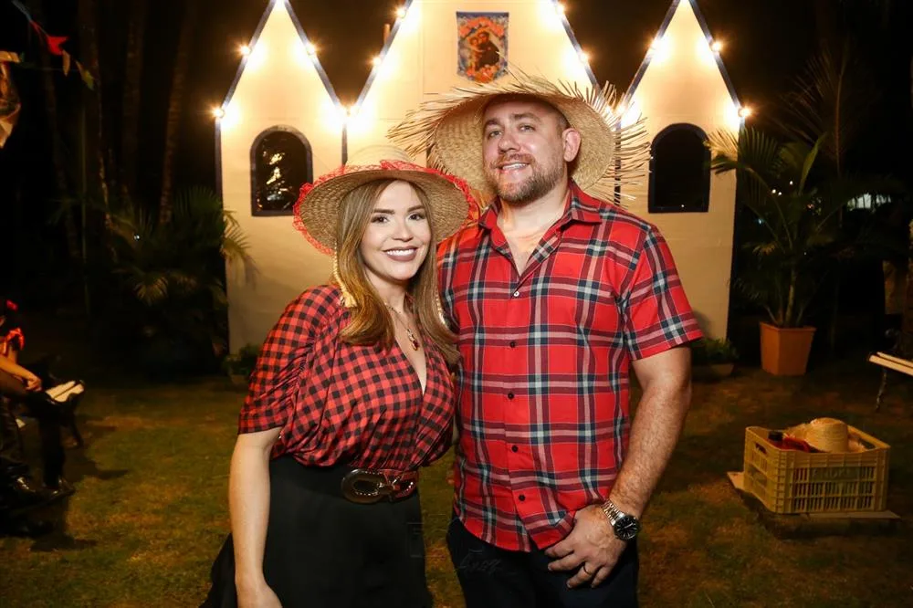 Aline Viana e Érico Gurgel