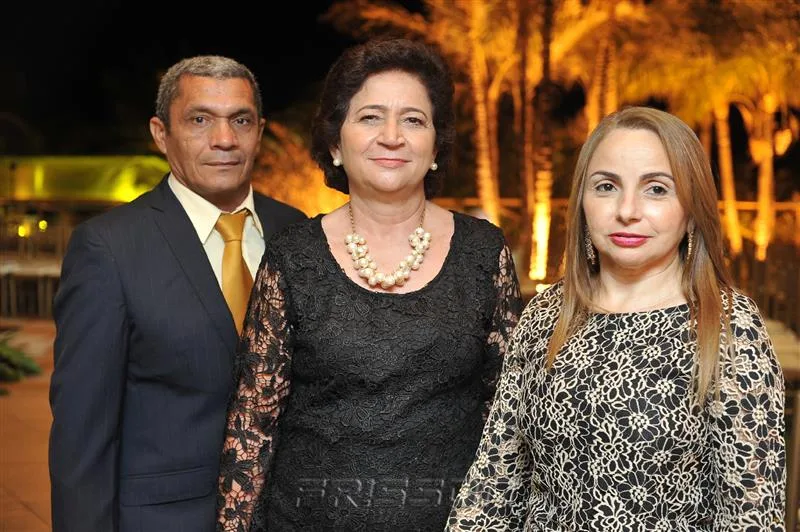 Carlos Herculano, Lúcia Vidal e Francisca Herculano