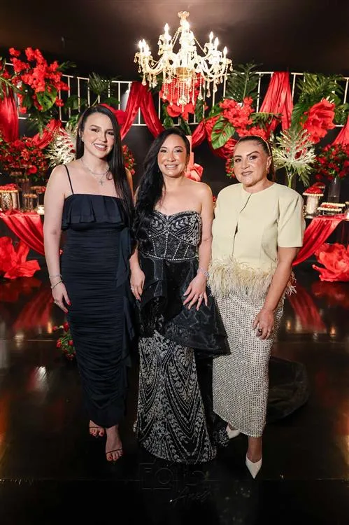 Ana Silvia Lima, Kilvia Carvalho e Penha Oliveira
