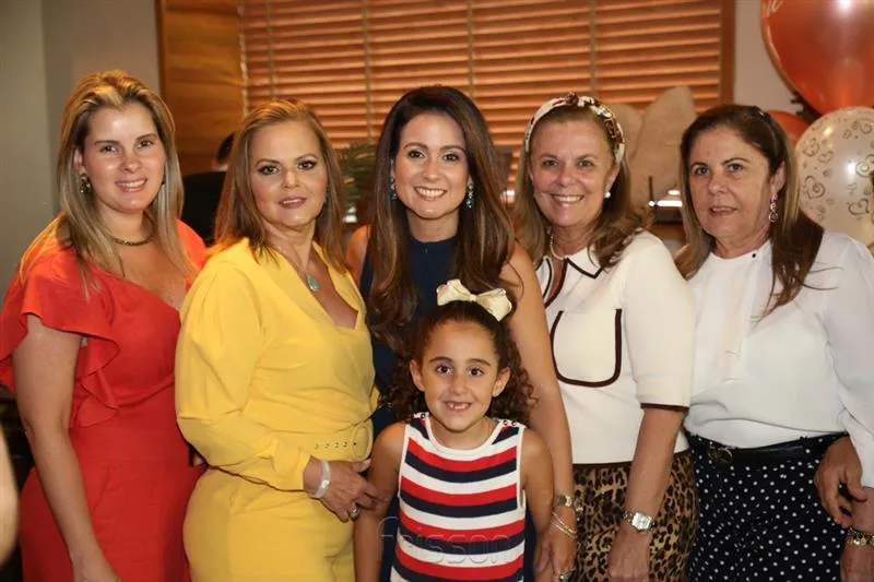 Adriana Loureiro, Teca Leitão, Claudiana, Leticia, Lucilia Loureiro e Virginia Moraes