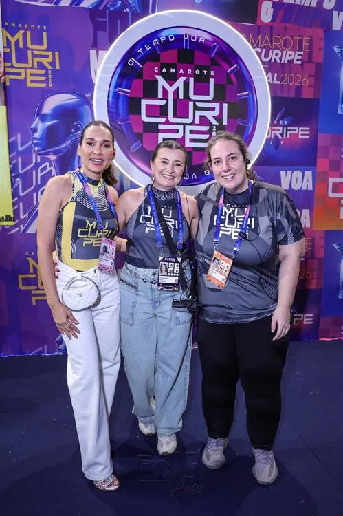 Aline Sales, Sandra Bezerra e Clara Francklim