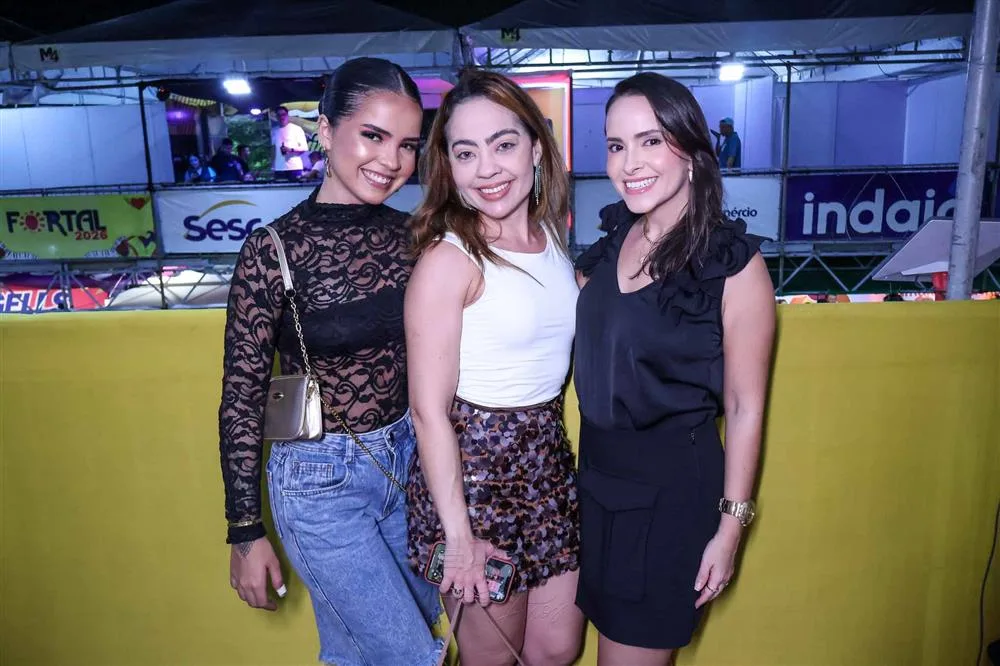 Ana Clara Rocha, Kellen Castro e Lilian Bastos