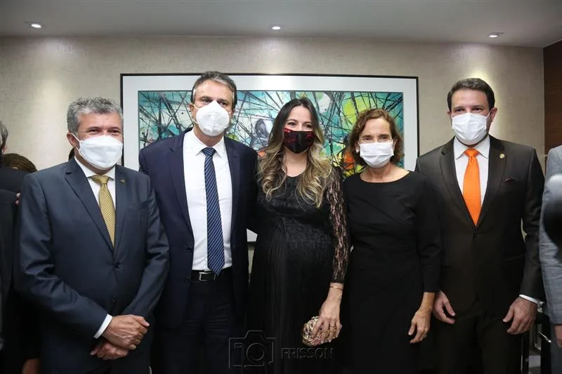 Antônio Henrique, Camilo e Onélia Santana, Izolda Cela e Léo Couto
